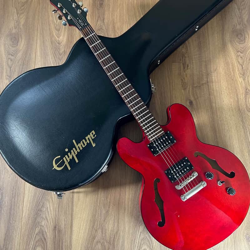 2010 Epiphone Dot Studio Cherry Red