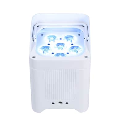 PSG Audio BP-6X18-W - 6x18W (108W) RGBWA+UV Wireless Battery Powered Par Light (White) image 5