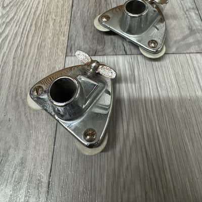 Vintage Bass Drum Cymbal Arm Mount / Auxiliary Mount Bracket #OM5 image 2