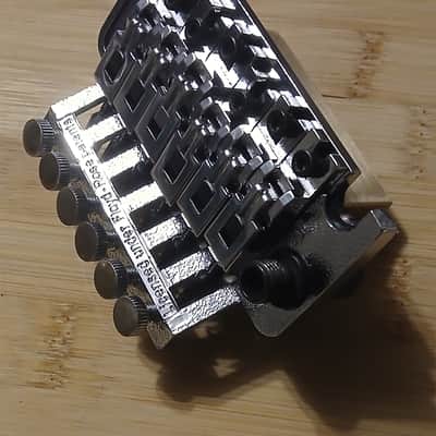 Floyd Rose II Type Tremolo - Massive Sustain! Huge Brass Block - Chrome image 9