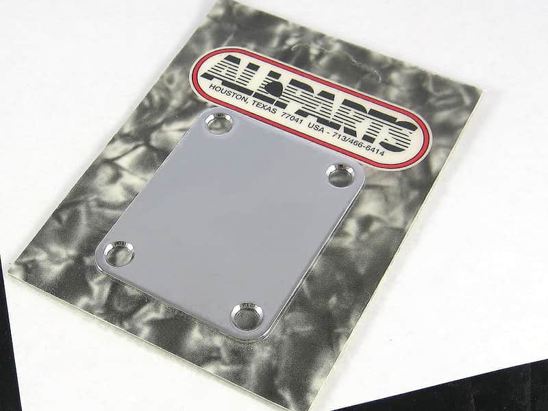 Allparts Neckplate for Fender (4 Holes) image 1