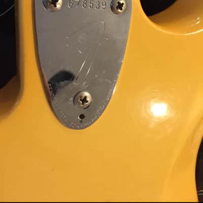 Fender Stratocaster Hardtail with 3-Bolt Neck, Rosewood Fretboard 1971 - 1977 - Olympic White image 4