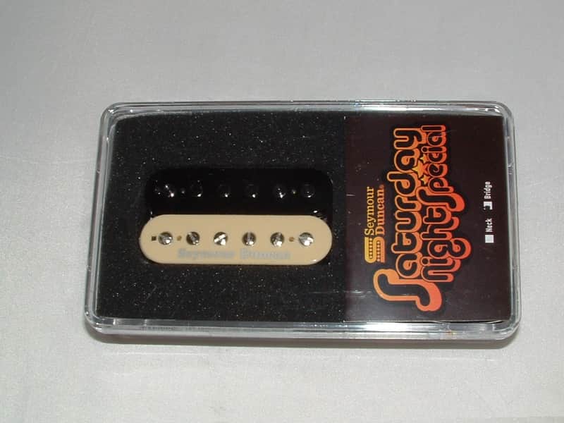 Seymour Duncan Saturday Night Special Bridge (Zebra) New with Warranty image 1