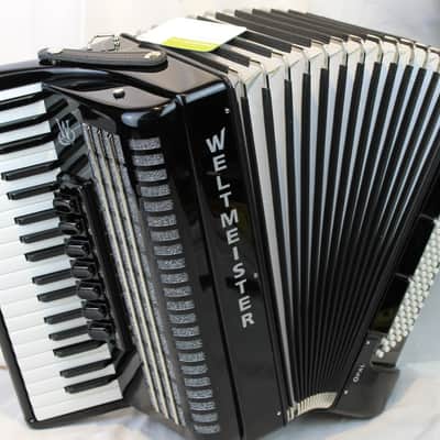 NEW Black Weltmeister Opal Piano Accordion LMM 37 96 image 1