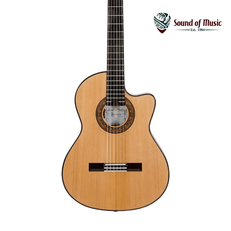 Alvarez Yairi CYM75CE Masterworks Series Classical Acoustic-Electric Guitar W/Case - Natural image 1