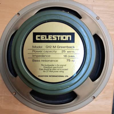Celestion G12M 1990s - Green image 1