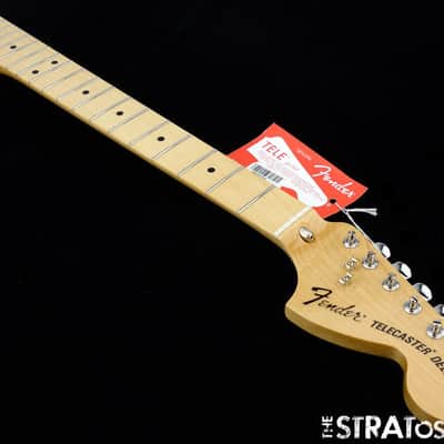 Fender Vintage 72 DELUXE Tele NECK & TUNERS 1972 Reissue Telecaster Maple SALE image 2