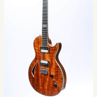 Marcovis Custom Semi Hollow Koa/Black Limba  2024 - Koa Gloss image 5