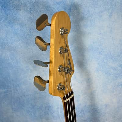 1993 Fender Japan PB-38 Standard Precision Bass Candy Apple Red, MIJ imagen 9