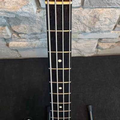 Fender Squire Made in Japan Jazz Bass 1987 - Black image 3