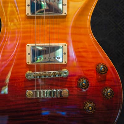 PRS SC594 Wood Library Korina Brazilian Flame Top image 3