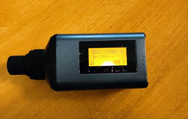 Sennheiser EW SKP 100 G3 Range G 566-608 Mhz XLR Plug On Transmitter image 1