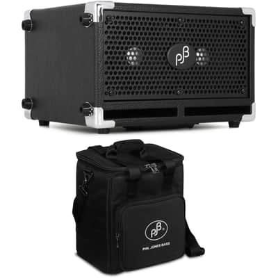 Phil Jones Bass BG-120 Bass Cub Pro 2 x 5-inch 120-watt Bass Combo Amplifier with Carry Bag - Black image 1