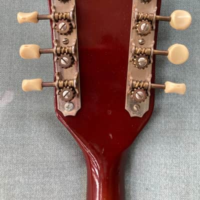 1950s Kay 2-point Electric Mandolin, Thin Twin pickup, plays perfect! Video. image 6