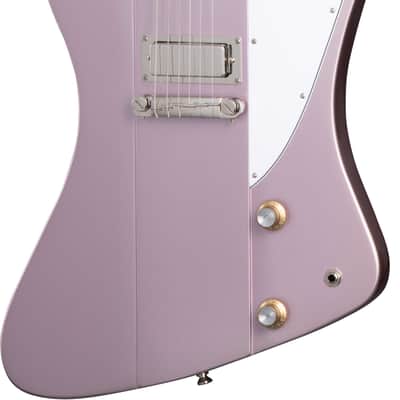 Mint Epiphone Inspired by Gibson Custom 1963 Firebird I Heather Poly w/case image 2