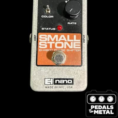 Electro-Harmonix Nano Small Stone EH4800 Phase Shifter V1 2006 - 2020 - Silver - X21545 image 1