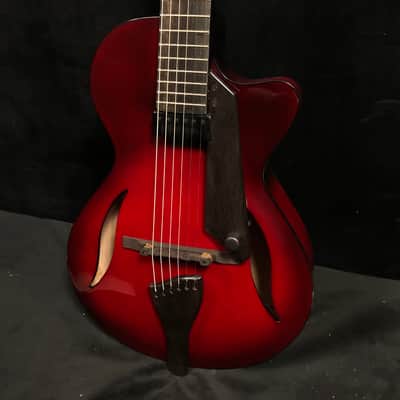 Peerless Serena Archtop Electric Hollowbody Guitar #3018110 w case image 2