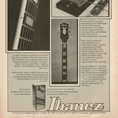 Ibanez  2350 WH LP Custom Copy 1976 White image 14