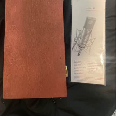 Neumann U 87 Ai mt Large Diaphragm Multipattern Condenser Microphone 1986 - Present - Matte Black image 2