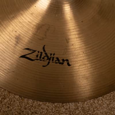 1990s Zildjian A 14" New Beat Bottom Hi Hat Cymbal 1332g image 2
