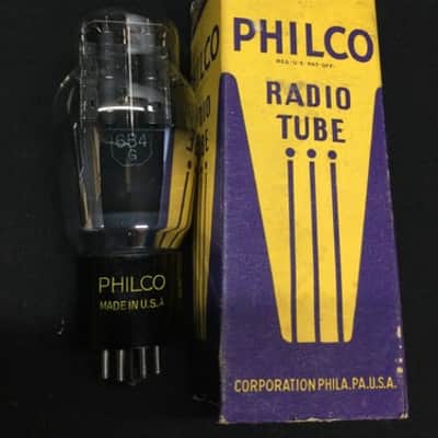 NOS NIB PHILCO 6B4G Vintage Amplifier Vacuum Tube SPRING Filament TESTED S.9158 image 1