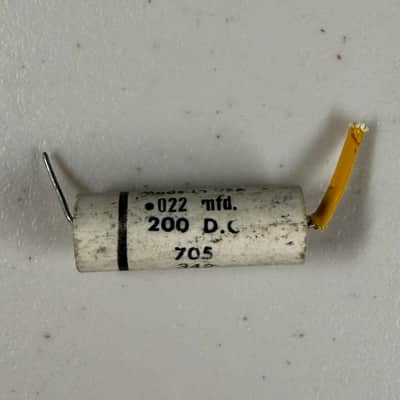 CTS Capacitor .022 mfd 200 VDC (E-305) image 1