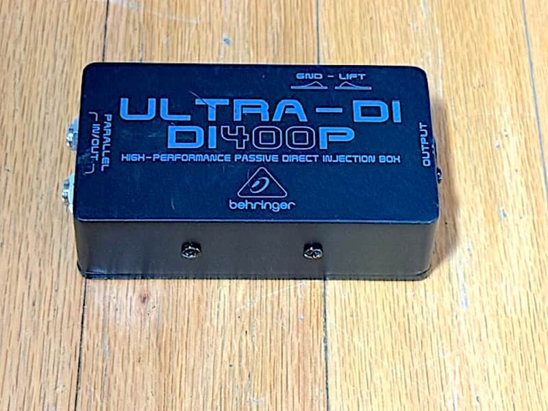 Behringer Ultra-DI DI400P Single Channel Direct Box w/ Ground Lift, Very Good Condition image 1