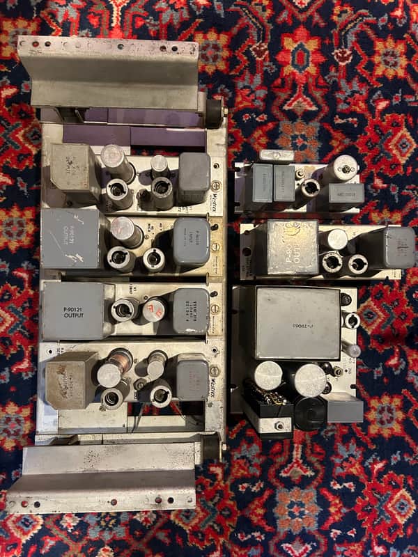 Westrex RA Preamps, NOS PSU and Rack image 1