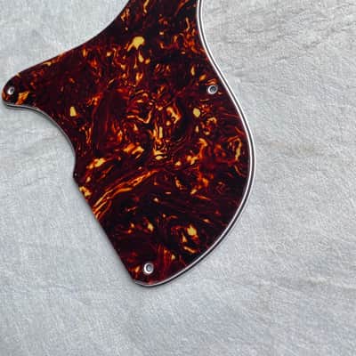 New Guitar Pickguard Fits Gibson Les Paul Junior 1958 Guitar Pickguard,4 Ply Brown Tortoise image 2