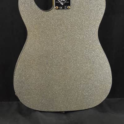Mint Fender Limited Edition CuNiFe Telecaster Custom Journeyman Relic Aged Silver Sparkle 3A Rosewood Fingerboard image 10