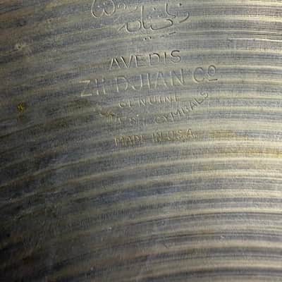 Zildjian Avedis 15" Crash or light Top Hat 1960ies - 958,10g image 1