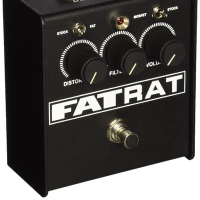 Pro Co Sound FATRAT Distortion Pedal with Selectable MOSFET Clipping and Thick Boost Distortion image 1