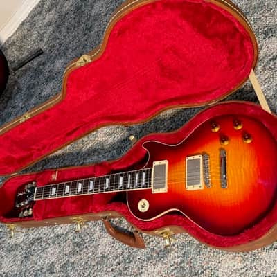 custom built Les Paul style guitar LP 2025 - red sunburst nitro image 12