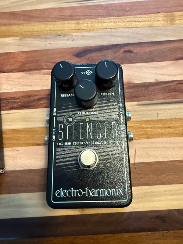 Electro-Harmonix Silencer Noise Gate / Effects Loop 2015 - Present - Black image 1