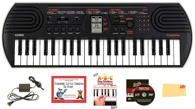 Casio SA-81 44-Key Mini Keyboard w/ Power Supply image 1