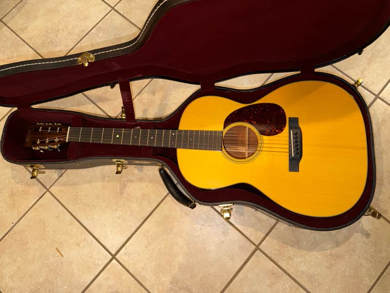 2019 Martin  Custom shop 000-18 sinker Adirondack 12 fret image 1