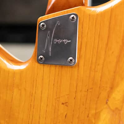 Novo Dealer Limited Miris JHH Semi-Hollow Electric Guitar - Amber Burst with Gig Bag image 17