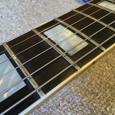 2021 Gibson Demo Shop 1957 Historic Reissue r7 Les Paul Custom - 3 Pickup Black Beauty - Ebony VOS image 14