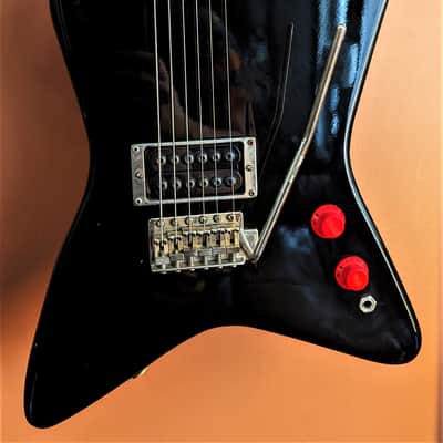 Kramer Voyager 1981 Mod Refin Ebony W/Hard Case image 2