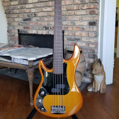Regenerate Guitar Works Left Handed 5 String Bass. Boutique Builder from Oregon, USA. image 5