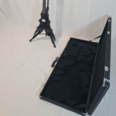 B.C. Rich Draco Onyx + Dimarzio DP100 (Super Distortion) White + Gator Case image 11