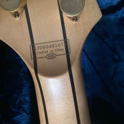 5 string Schecter Stiletto 2008 - Wood image 3