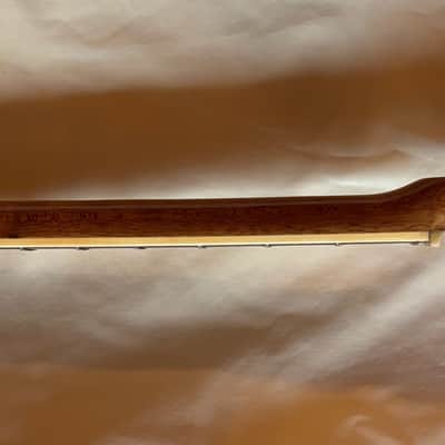 Vintage  Teisco HEIT Deluxe Solid Body Neck 1960's - Natural and Red image 4