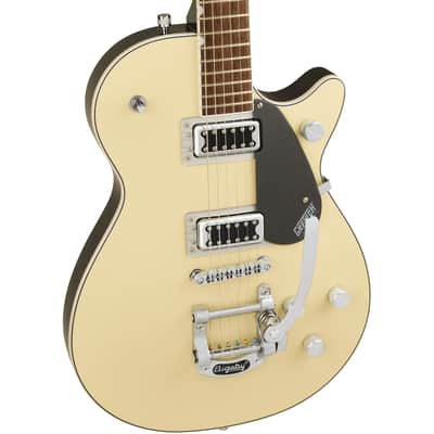 Gretsch G5230T Electromatic Jet FT Single-Cut with Bigsby Two-Tone Vintage White/London Grey image 1