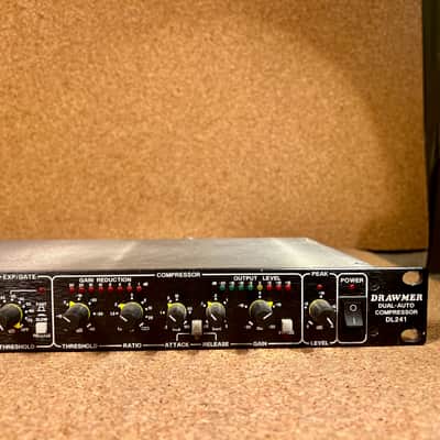 Drawmer DL241 Dual-Auto Compressor with XLR Connectors – 110V/220V – Serviced – Warranty image 9