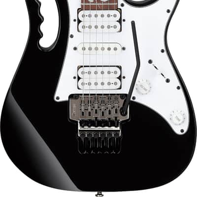 Ibanez JEMJR Steve Vai Signature Electric Guitar, Jatoba Fingerboard, Black image 2