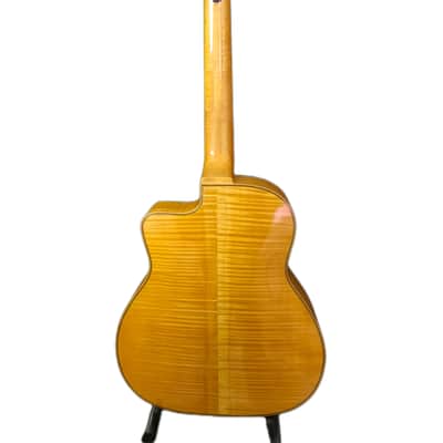 yunzhi Cheap handmade  Gypsy guitars Tiger stripes maple 2020 Tiger stripes image 4
