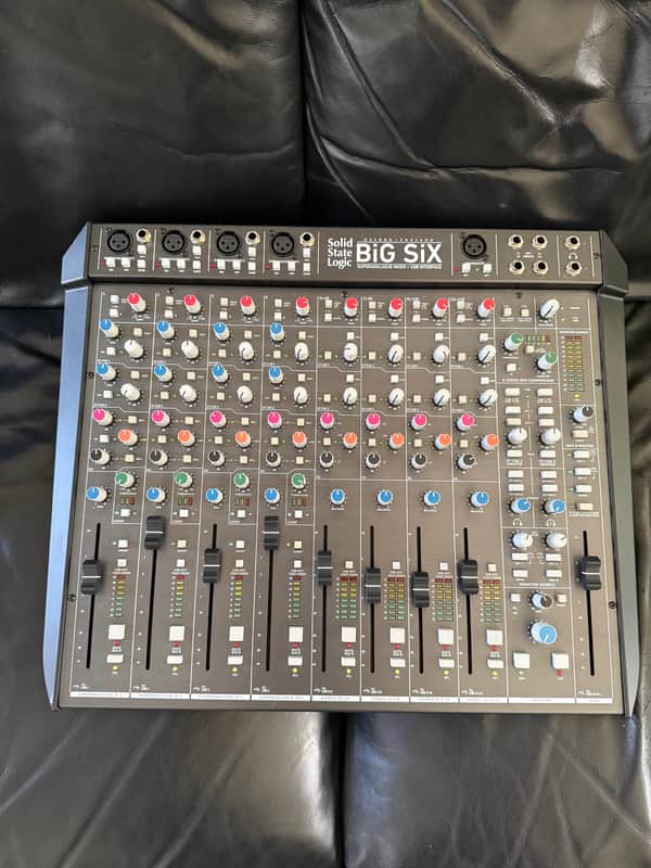 Solid State Logic BiG SiX 6-Channel Analog Mixer 2022 - Present - Black image 1
