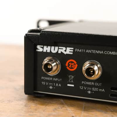Shure PA411 Antenna Combiner for PSM 300 Series Wireless NO POWER SUPPLY CG012NS image 8