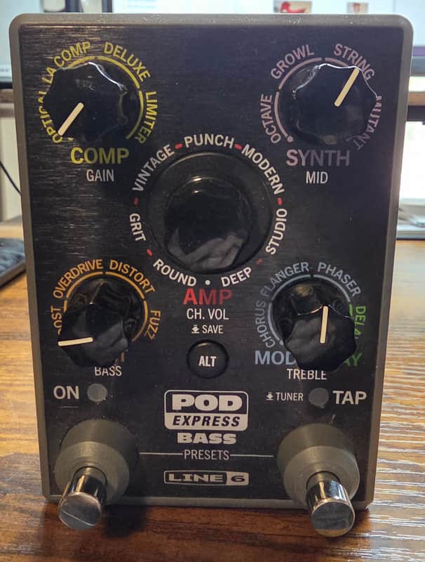 Line 6 POD Express Bass 2024 - Present Grey / Black